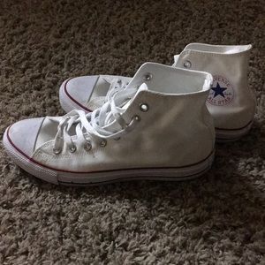 Converse high tops, worn once